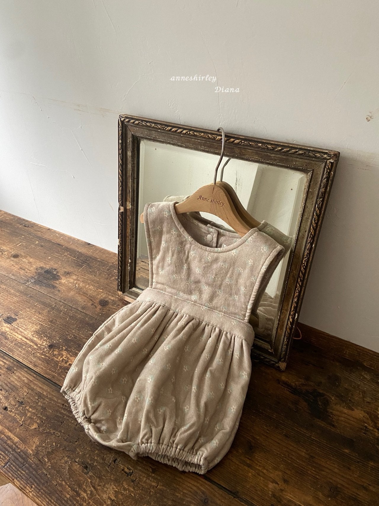 ［Anne shirley］Jaine rompers (flower)