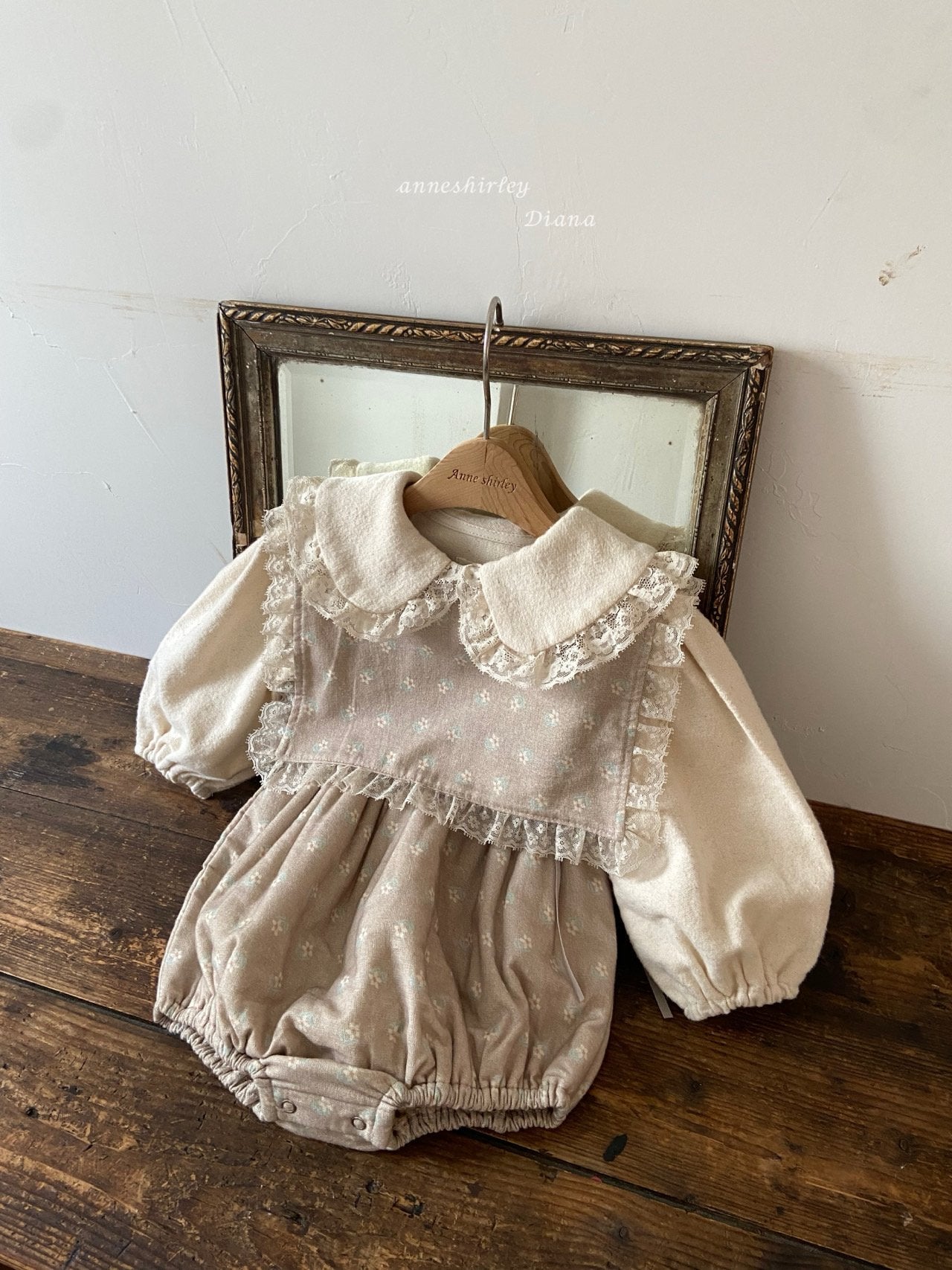 ［Anne shirley］Jaine rompers (flower)