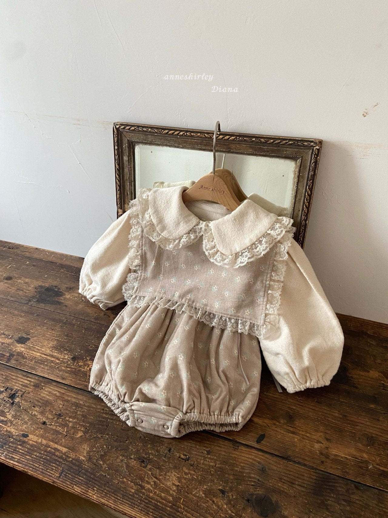 ［Anne shirley］Jaine rompers (flower)