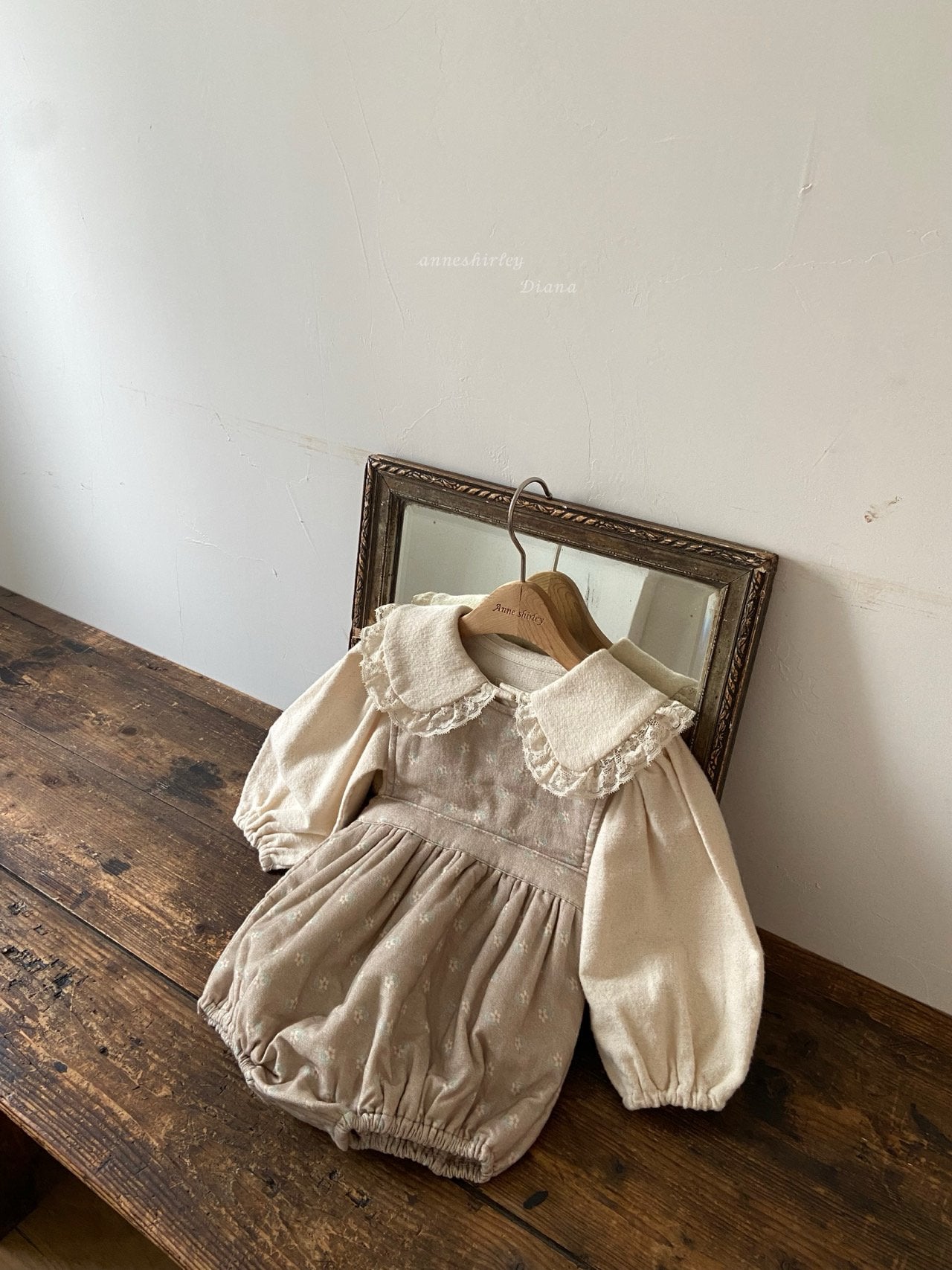 ［Anne shirley］Jaine rompers (flower)