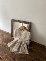 ［Anne shirley］Ange lace bustier (flower)