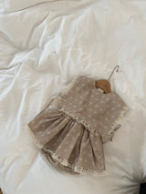 ［Anne shirley］Ange lace bustier (flower)