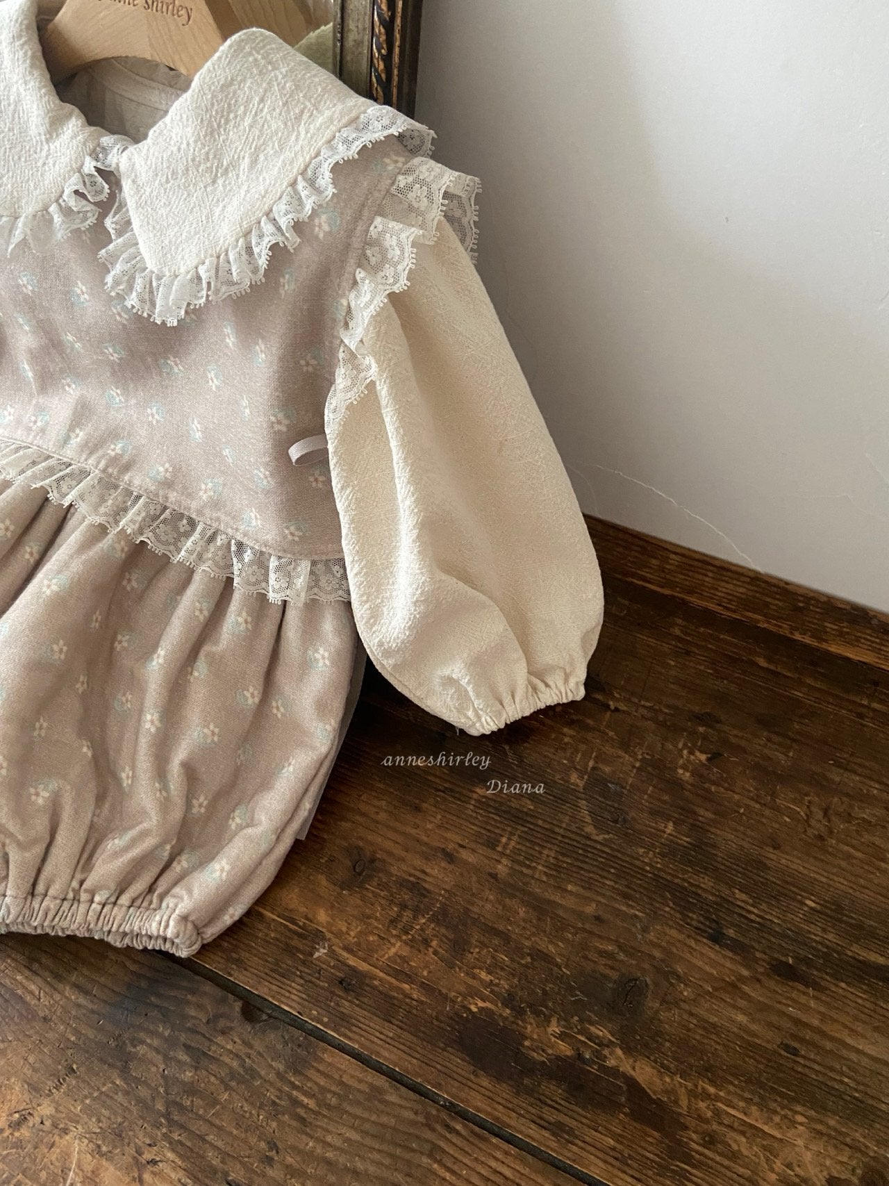 ［Anne shirley］Ange lace bustier (flower)