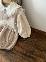 ［Anne shirley］Ange lace bustier (flower)