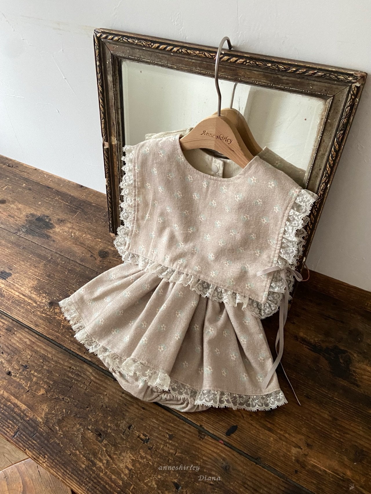 ［Anne shirley］Ange lace bustier (flower)