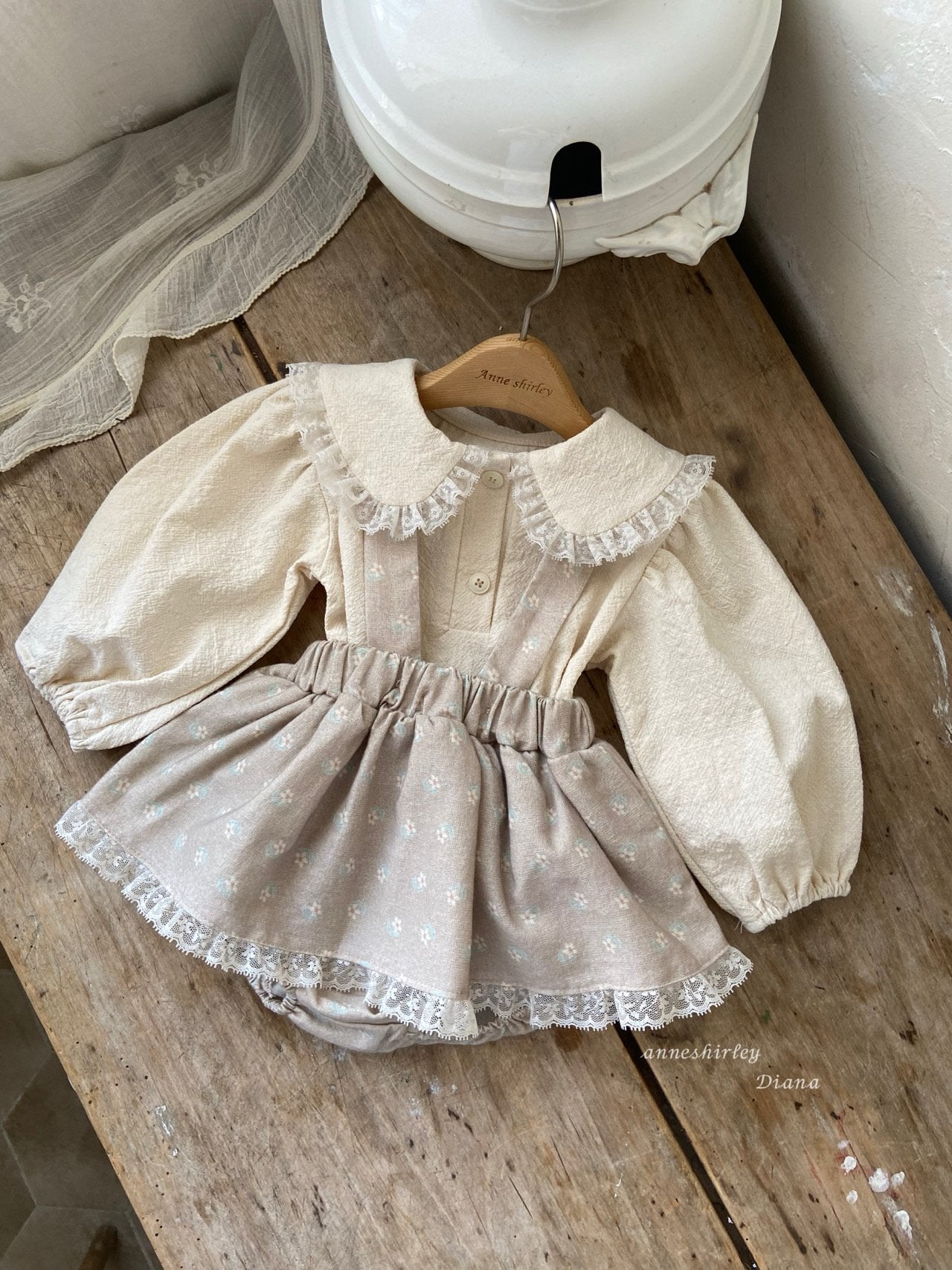 ［Anne shirley］Benny bloomer skirt (flower)