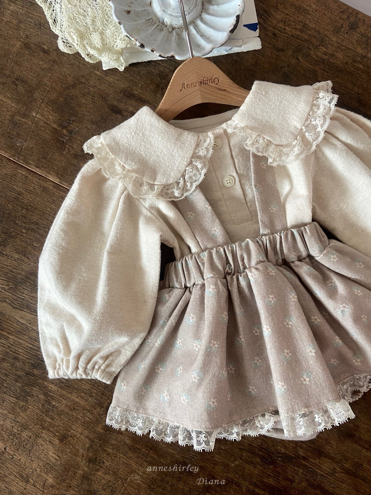 ［Anne shirley］Benny bloomer skirt (flower)