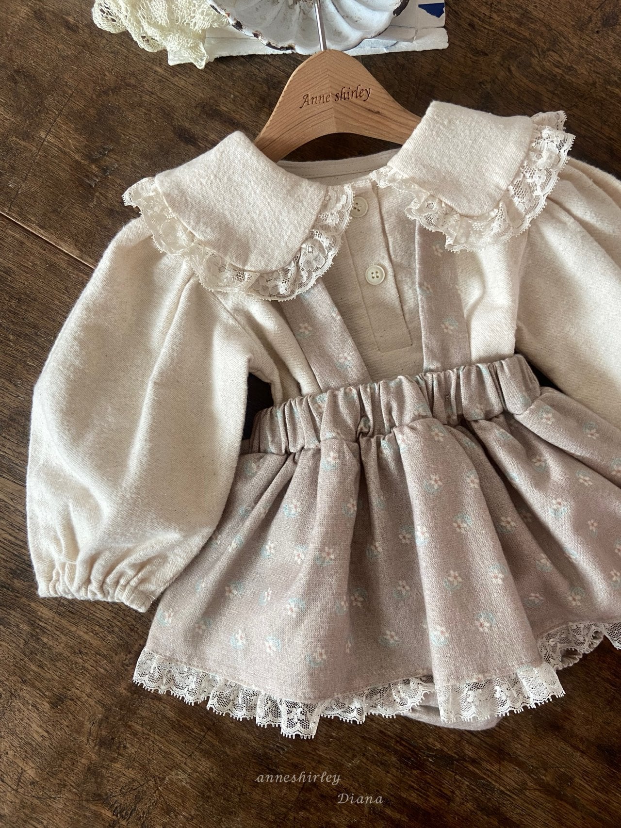 ［Anne shirley］Benny bloomer skirt (flower)