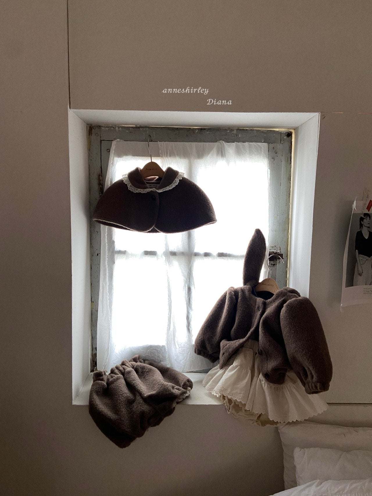 ［Anne shirley］Joane collar cape