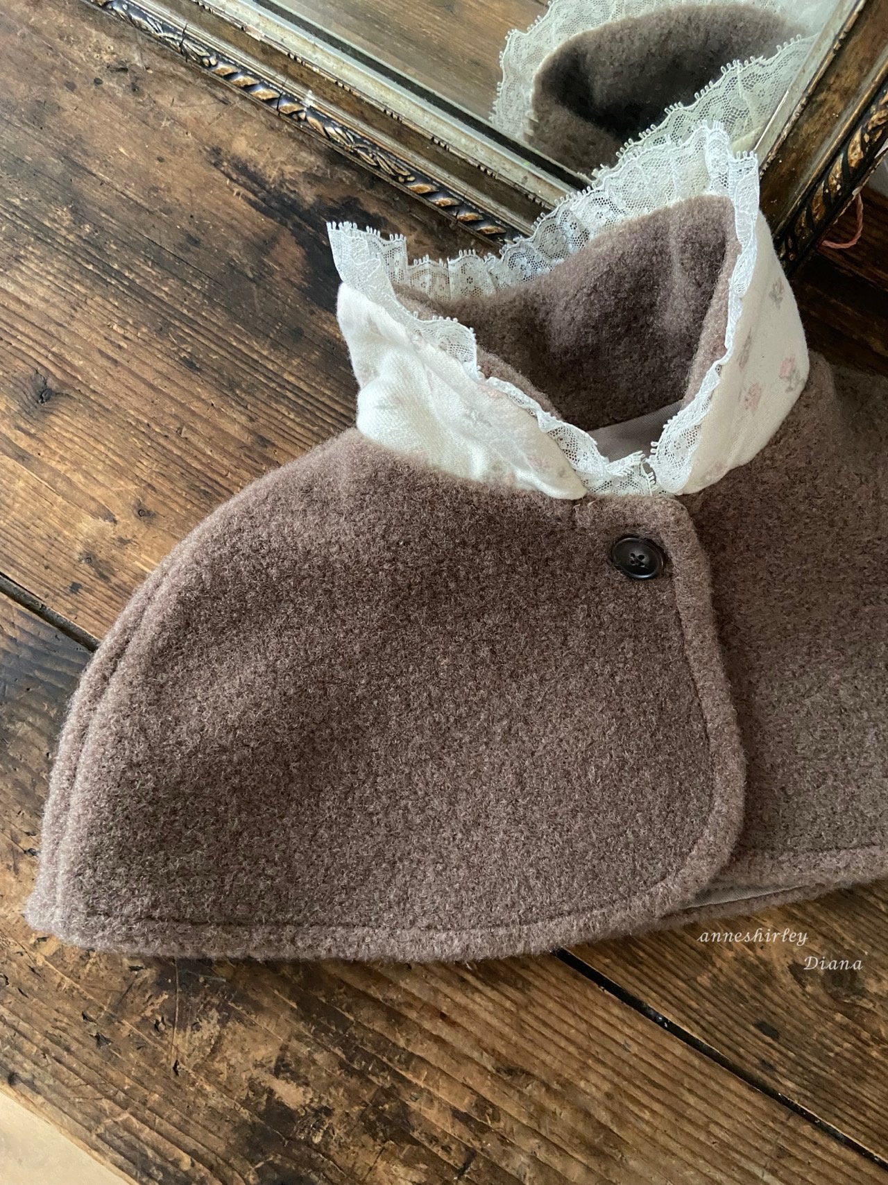 ［Anne shirley］Joane collar cape