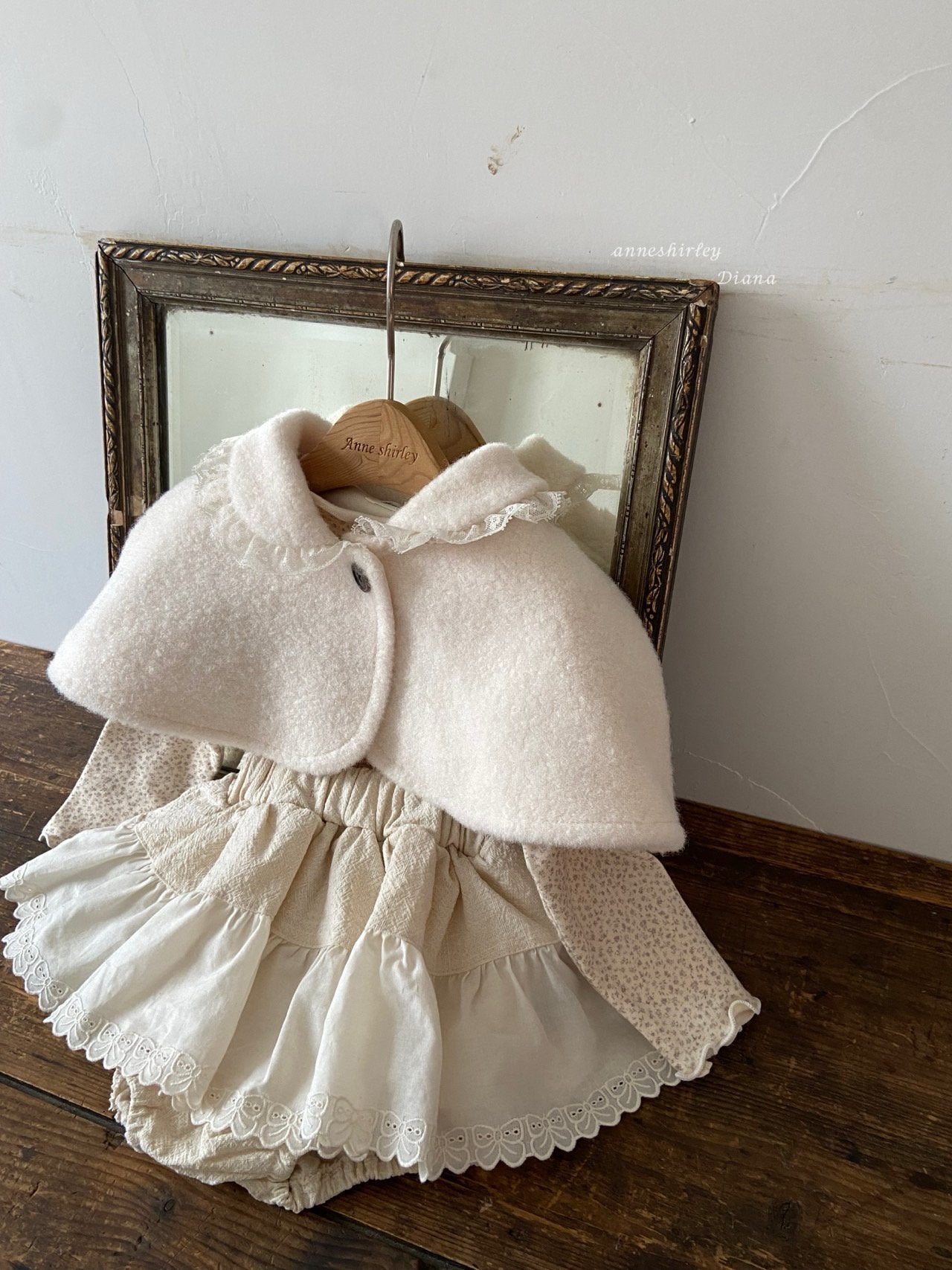 ［Anne shirley］Joane collar cape