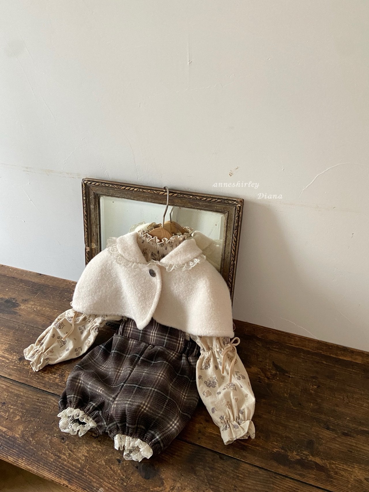 ［Anne shirley］Joane collar cape