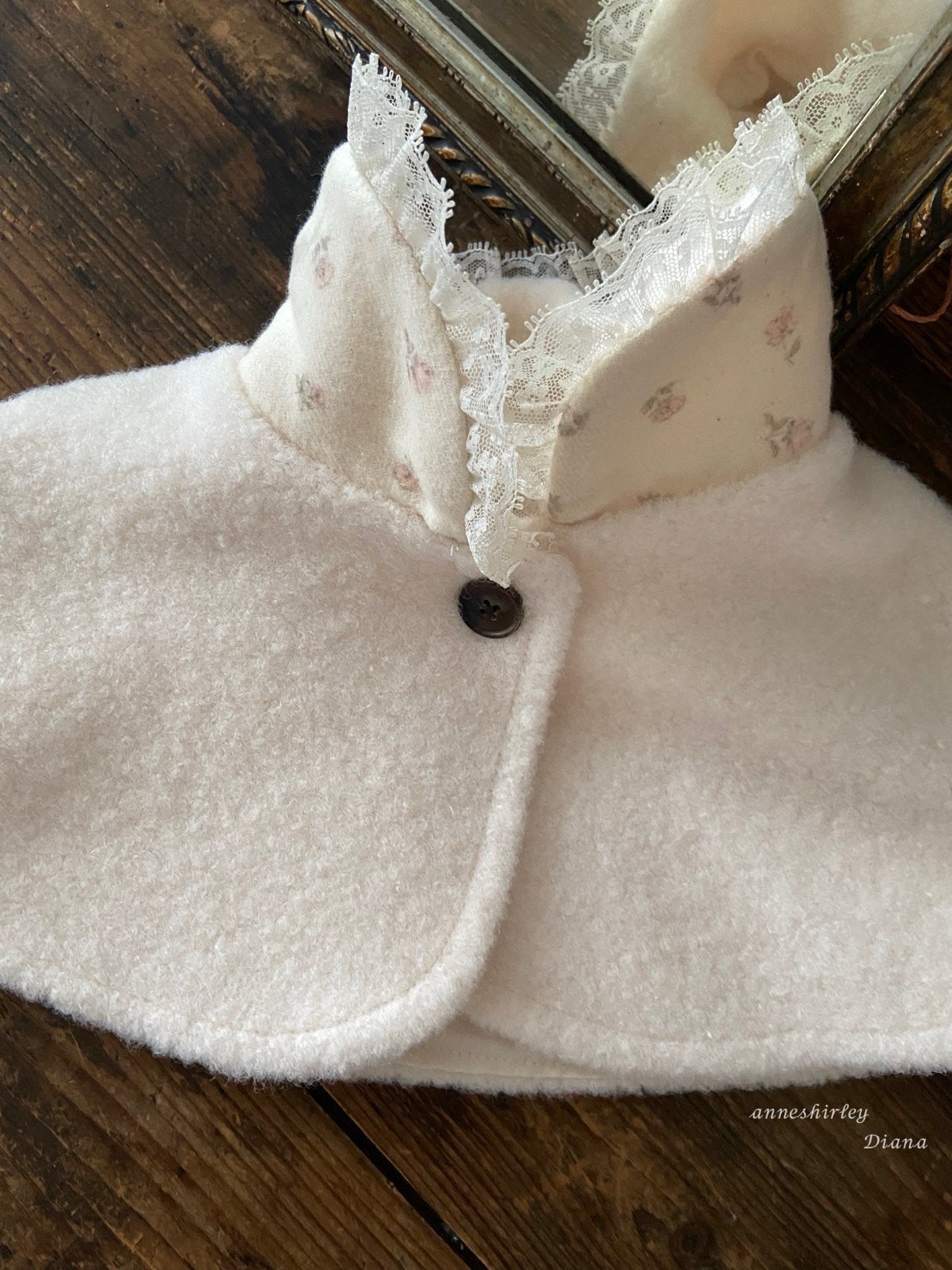 ［Anne shirley］Joane collar cape