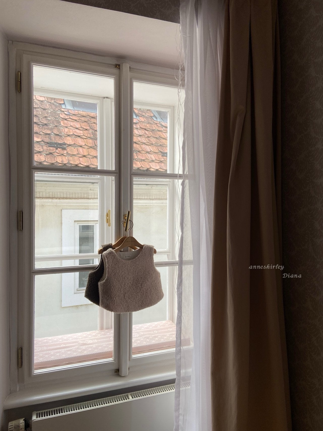 ［Anne shirley］Rose bichon vest