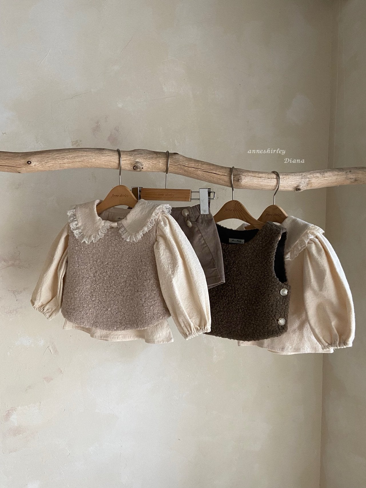 ［Anne shirley］Rose bichon vest