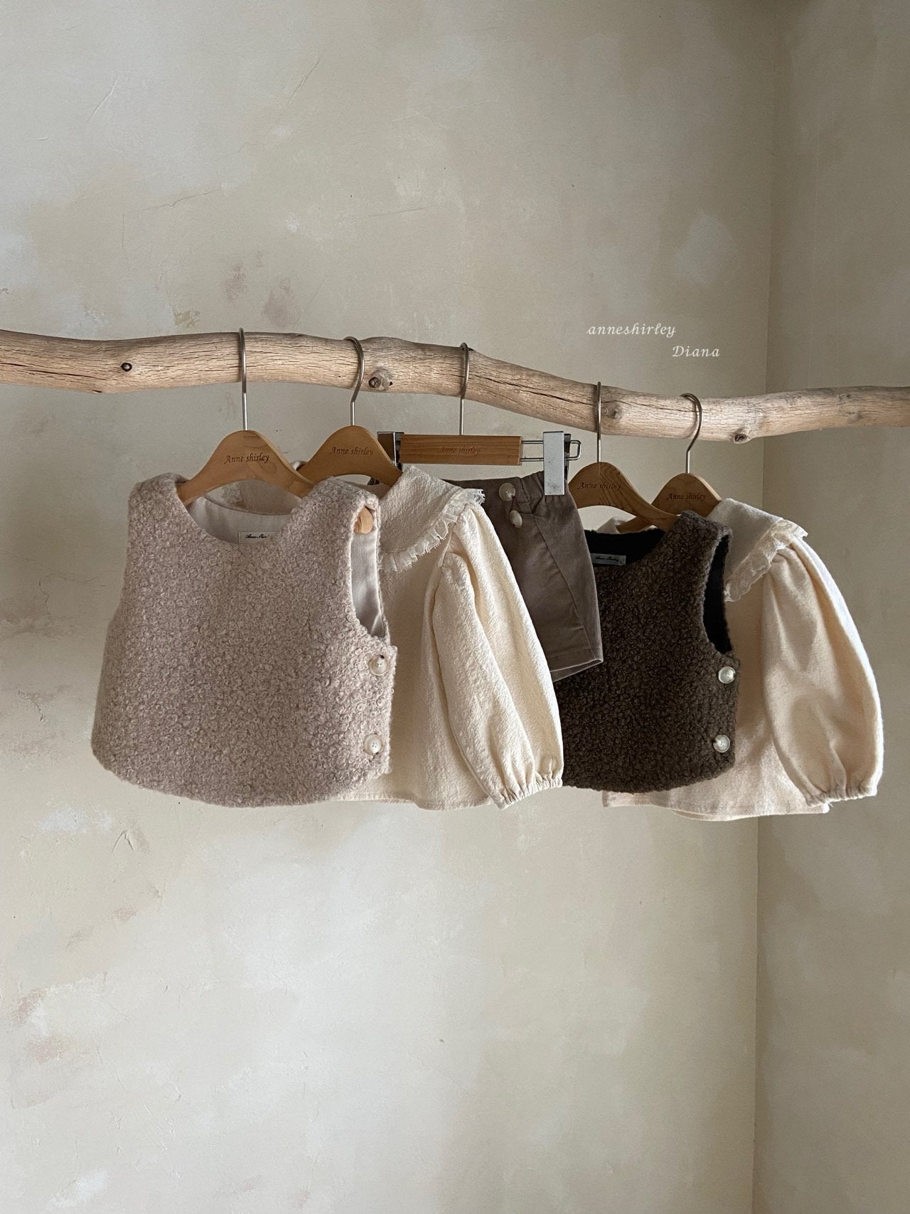 ［Anne shirley］Rose bichon vest