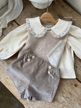 ［Anne shirley］Rose bichon vest