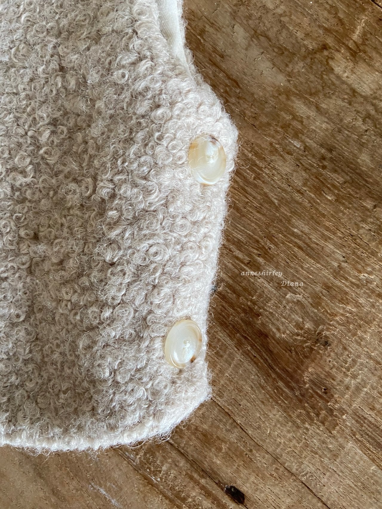 ［Anne shirley］Rose bichon vest