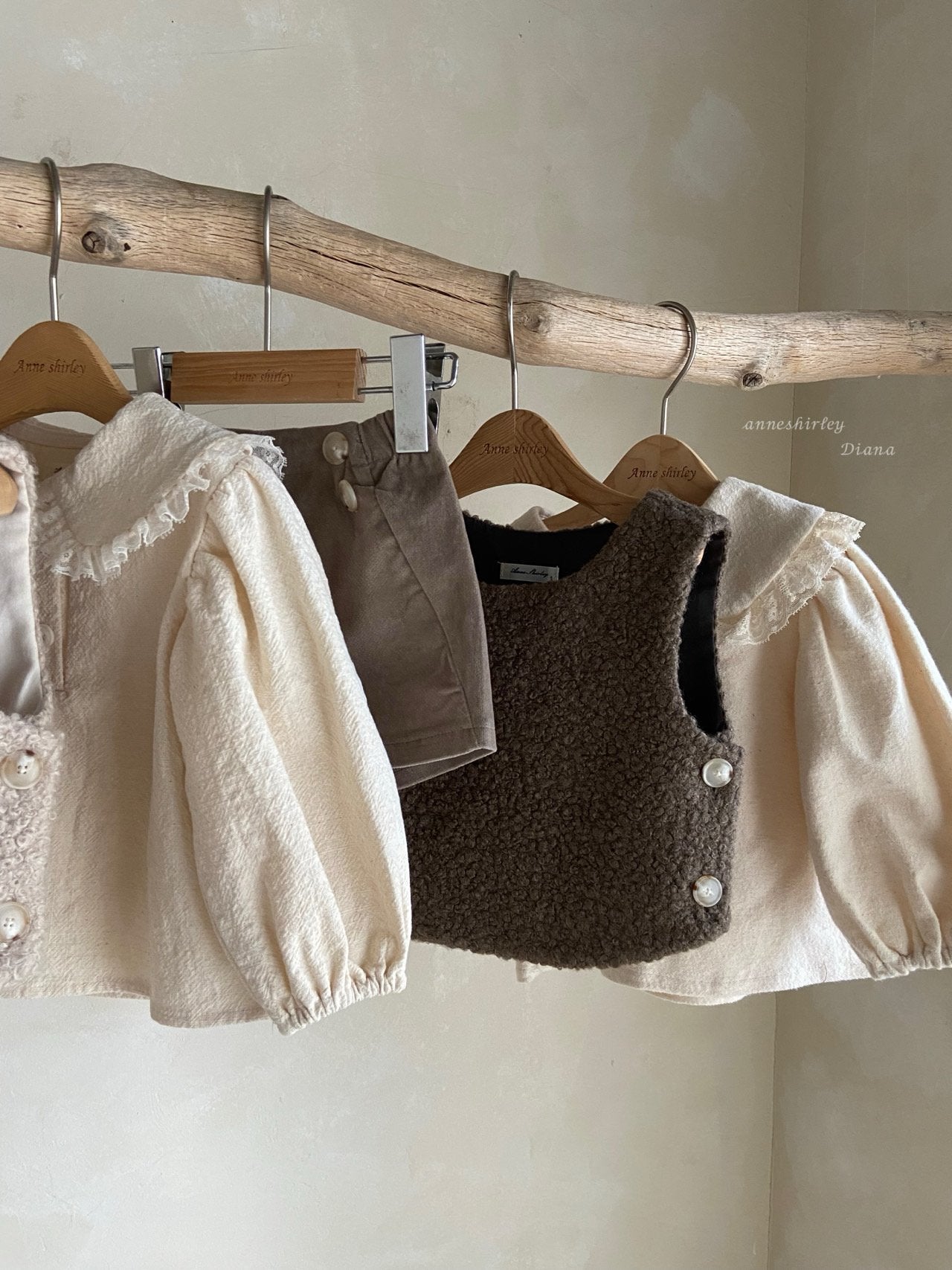 ［Anne shirley］Rose bichon vest