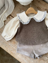 ［Anne shirley］Rose bichon vest