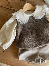 ［Anne shirley］Rose bichon vest