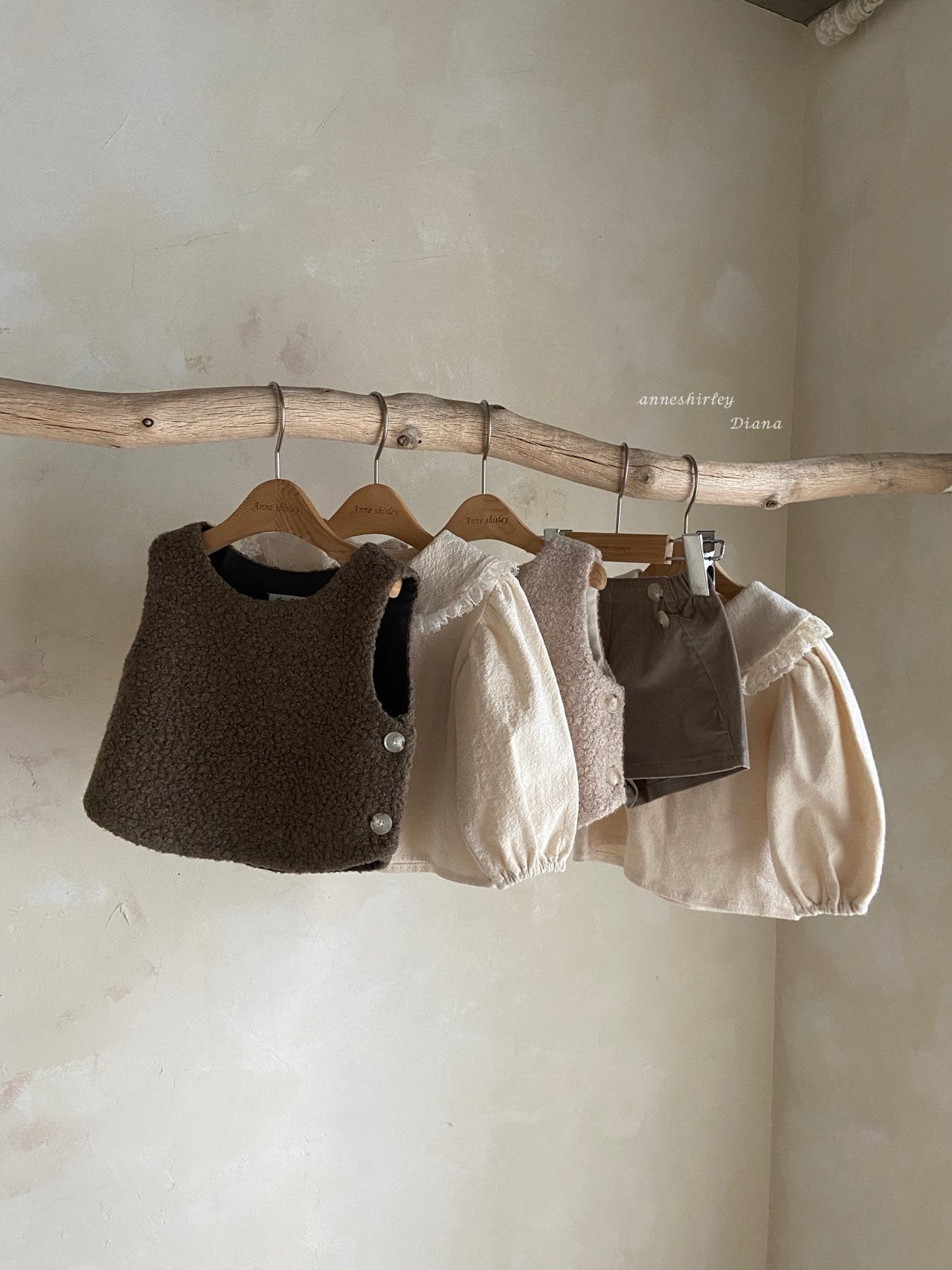 ［Anne shirley］Rose bichon vest