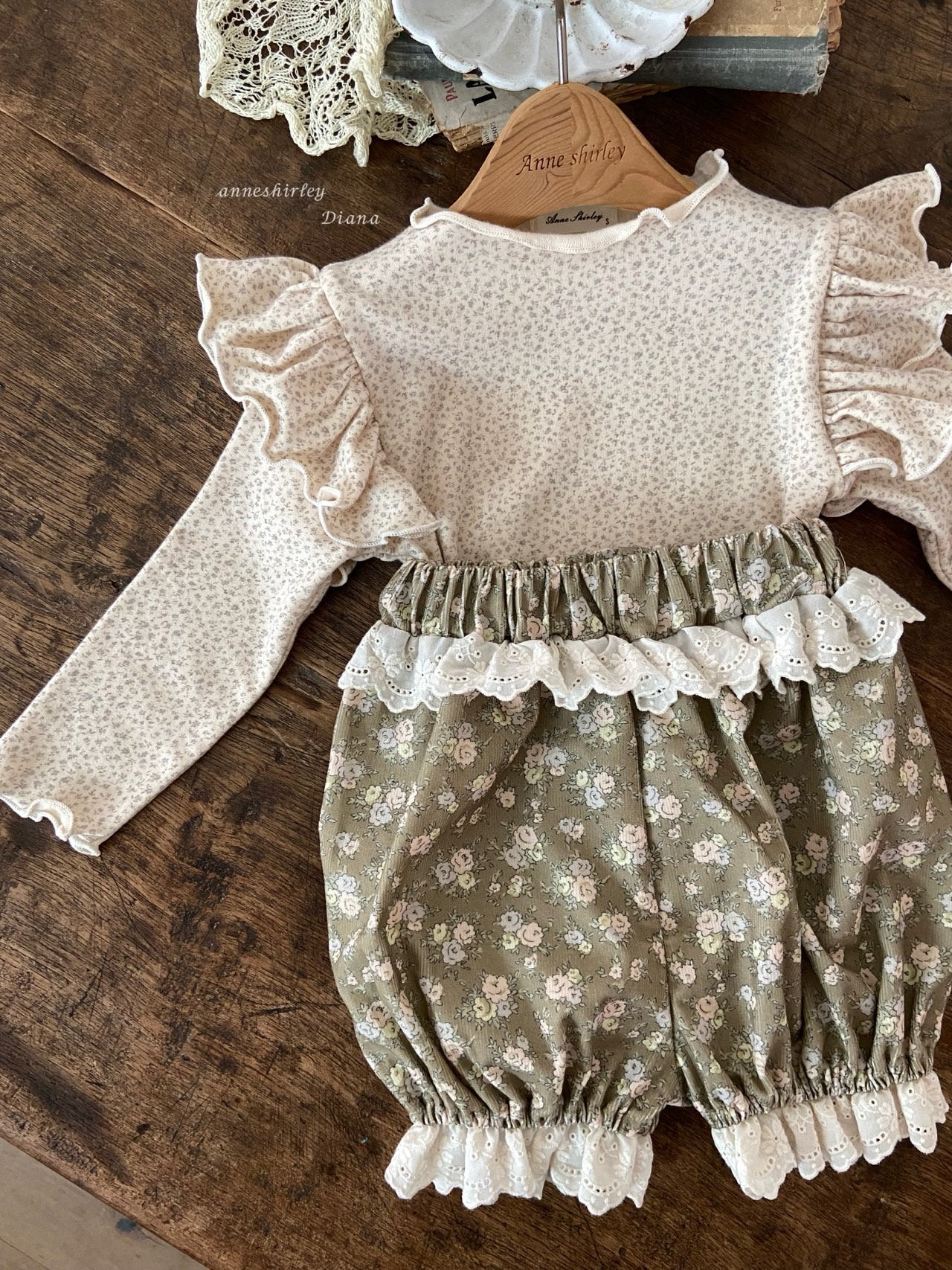 ［Anne shirley］Candy frill tops