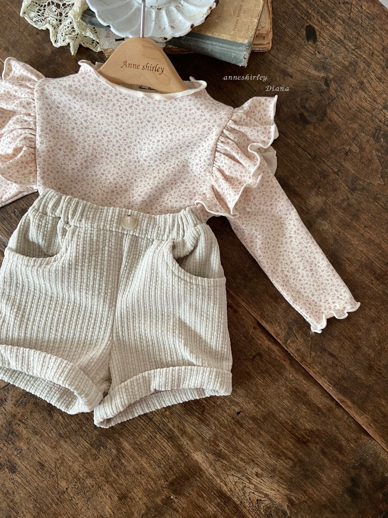 ［Anne shirley］Candy frill tops