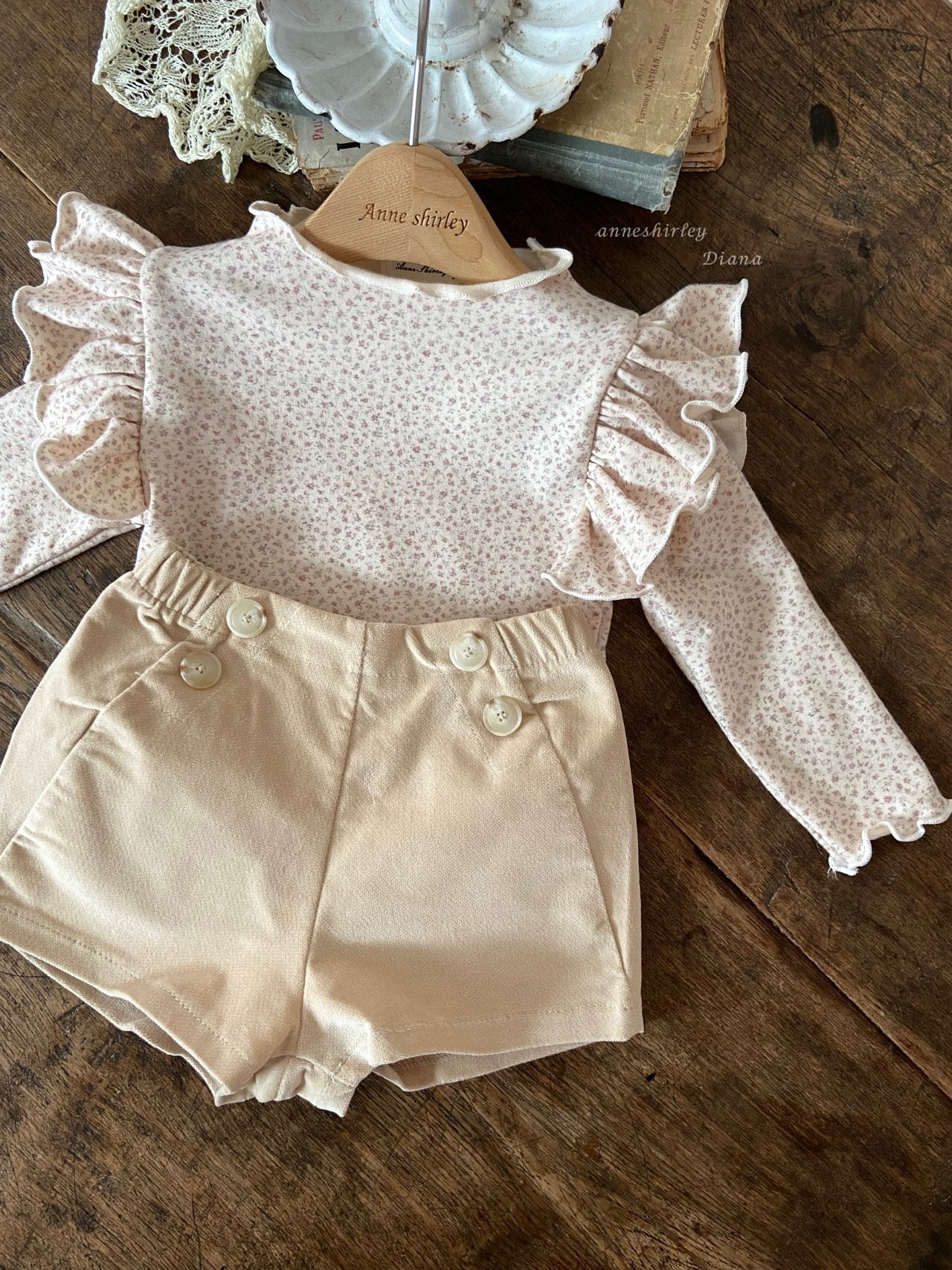 ［Anne shirley］Candy frill tops