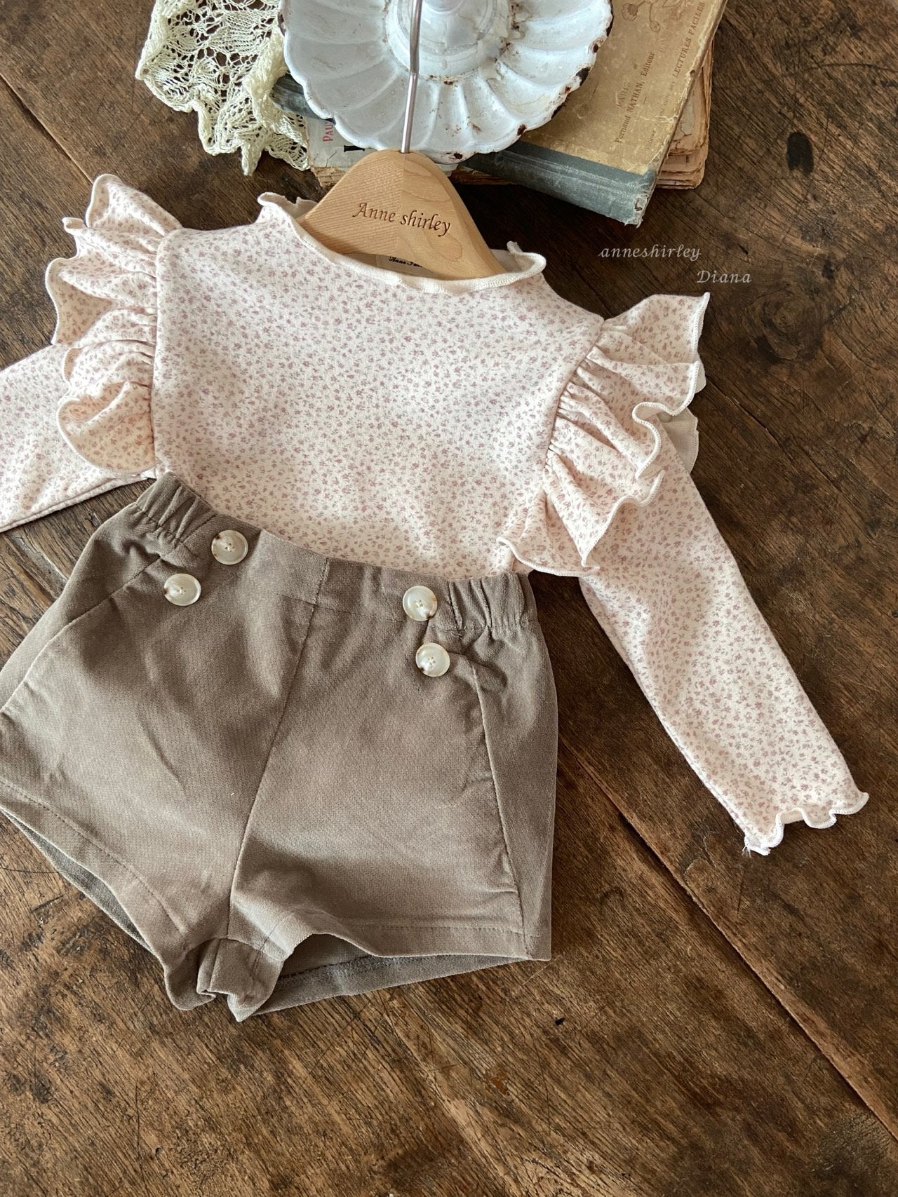 ［Anne shirley］Candy frill tops