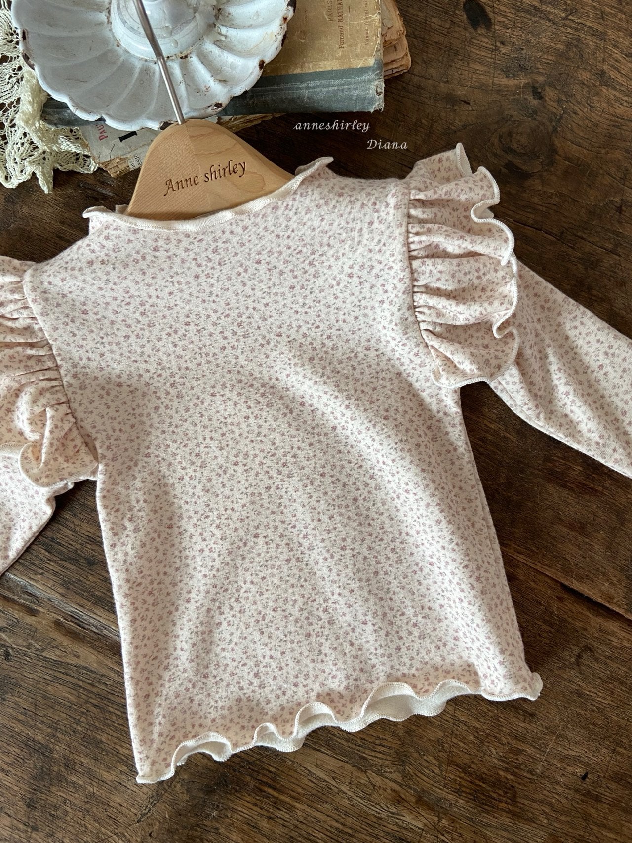 ［Anne shirley］Candy frill tops