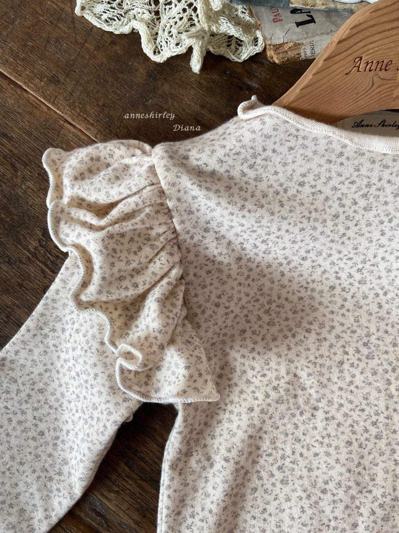 ［Anne shirley］Candy frill tops