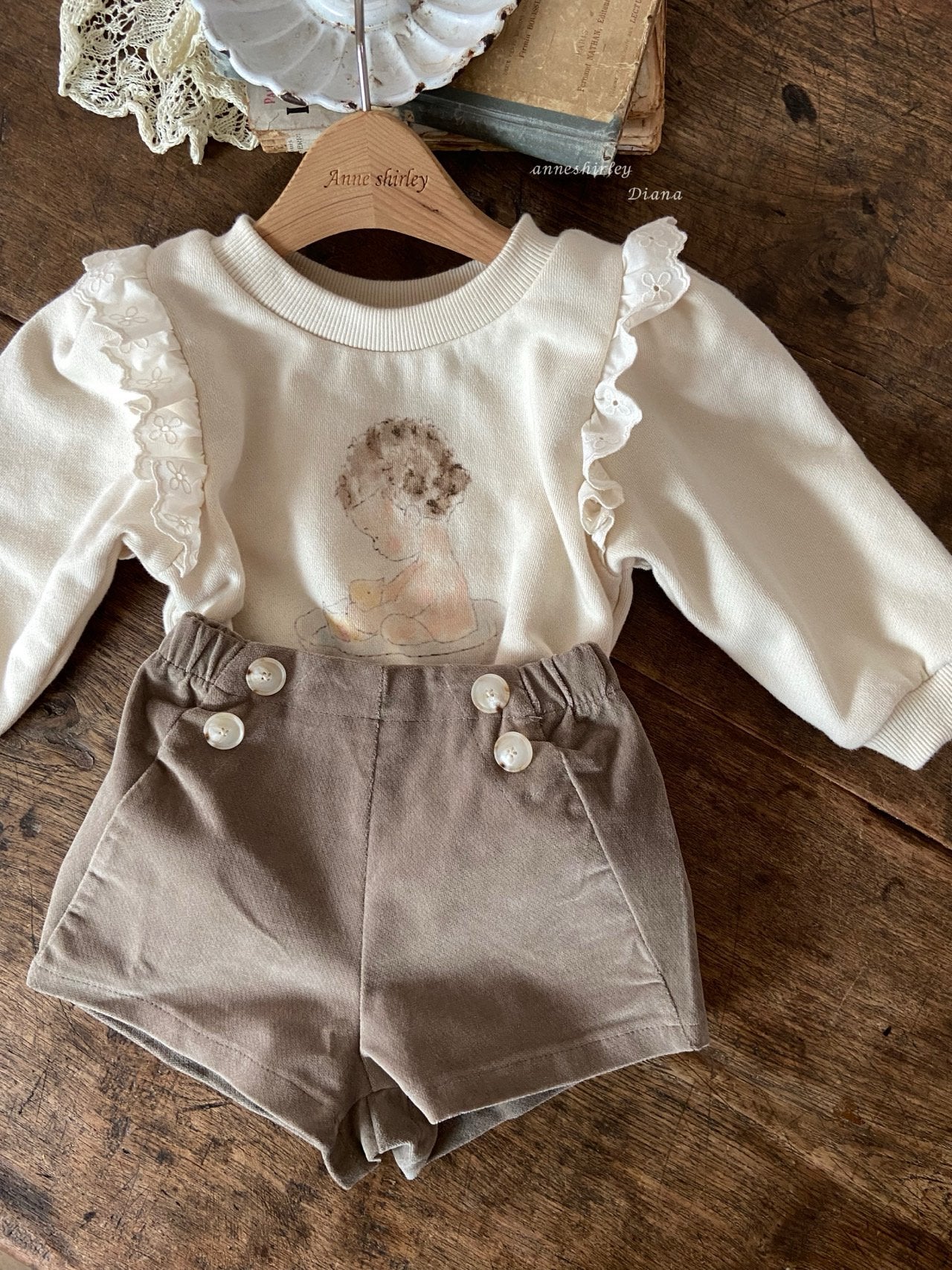 ［Anne shirley］Bath frill mtm