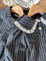 ［Anne shirley］Girls stripe blouse