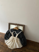 ［Anne shirley］Girls stripe blouse