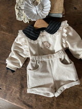 ［Anne shirley］Girls stripe blouse