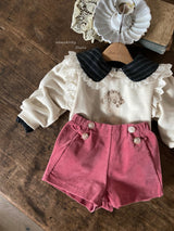 ［Anne shirley］Girls stripe blouse