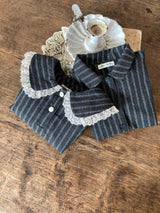 ［Anne shirley］Girls stripe blouse