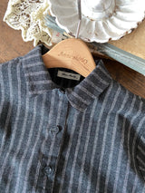 ［Anne shirley］Elle stripe shirt