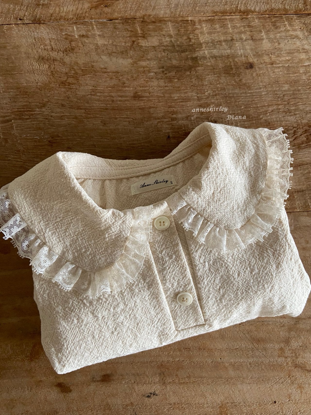 ［Anne shirley］Eden collar blouse