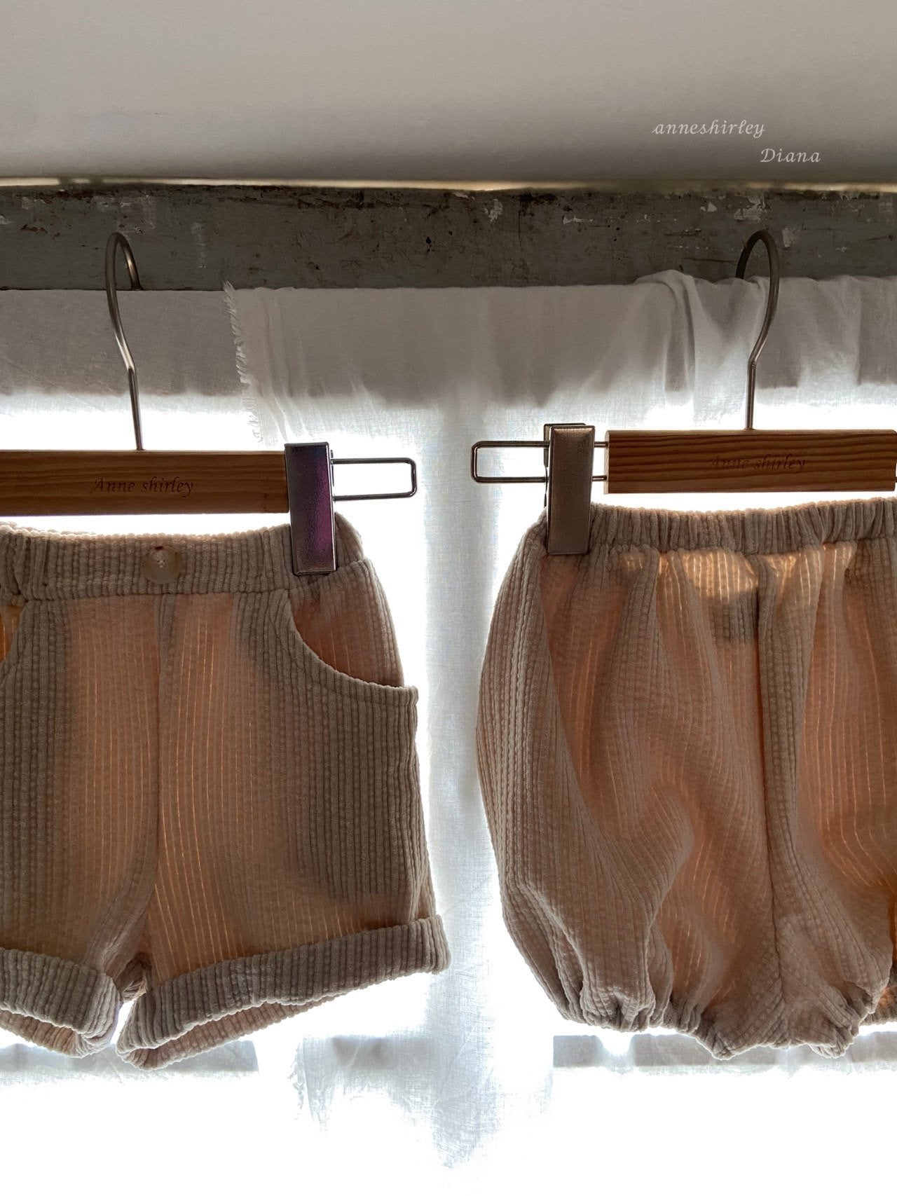 ［Anne shirley］Modern corduroy pants