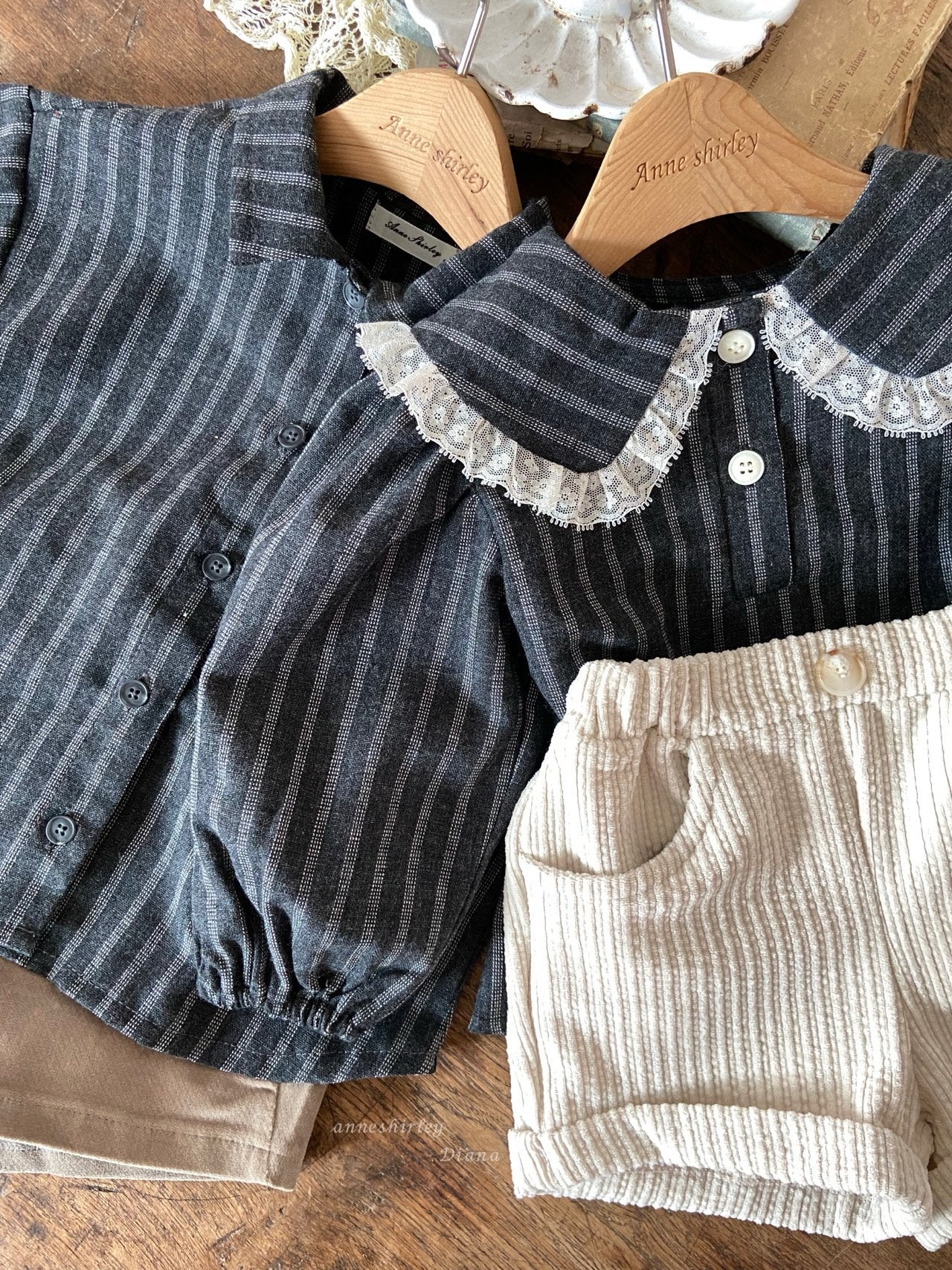 ［Anne shirley］Modern corduroy pants