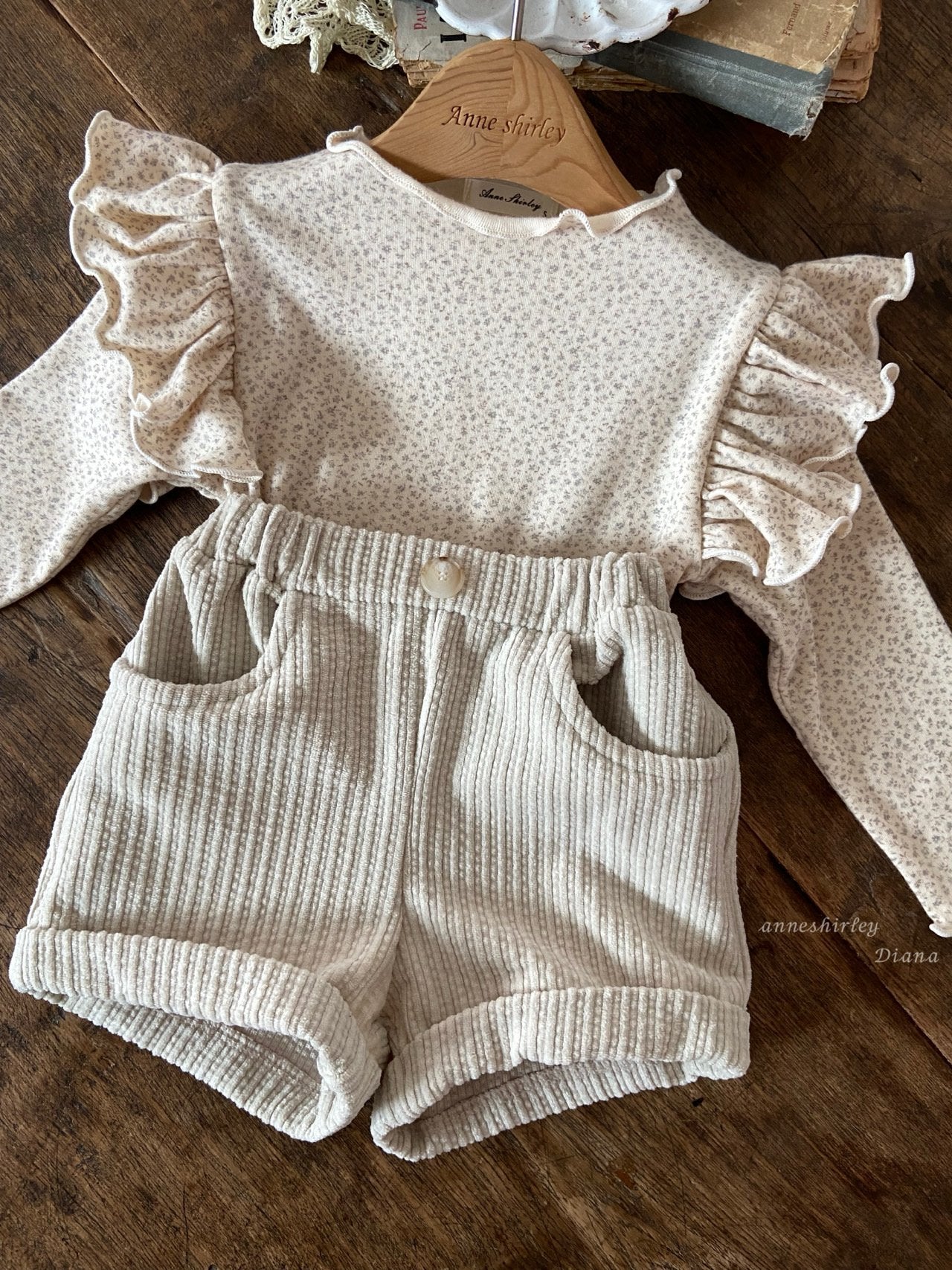 ［Anne shirley］Modern corduroy pants