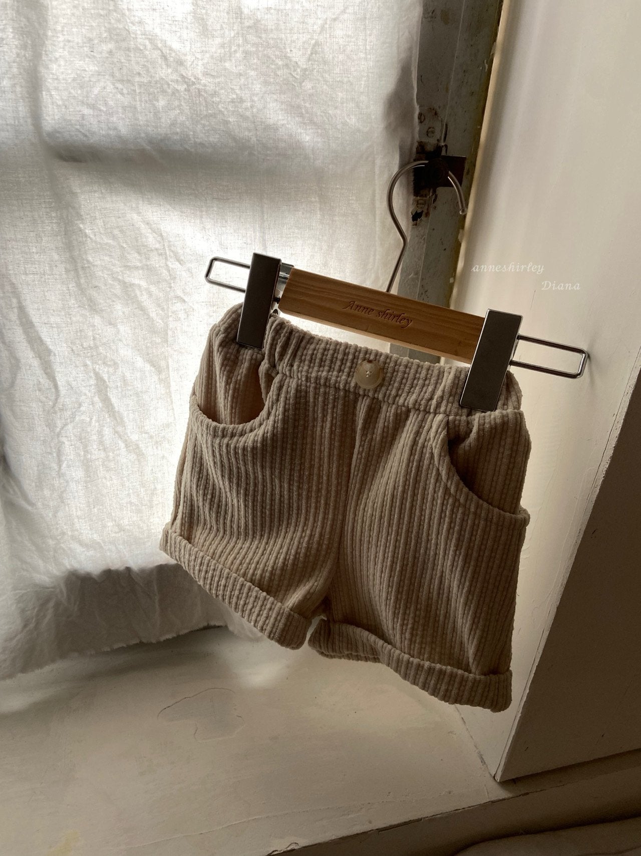 ［Anne shirley］Modern corduroy pants