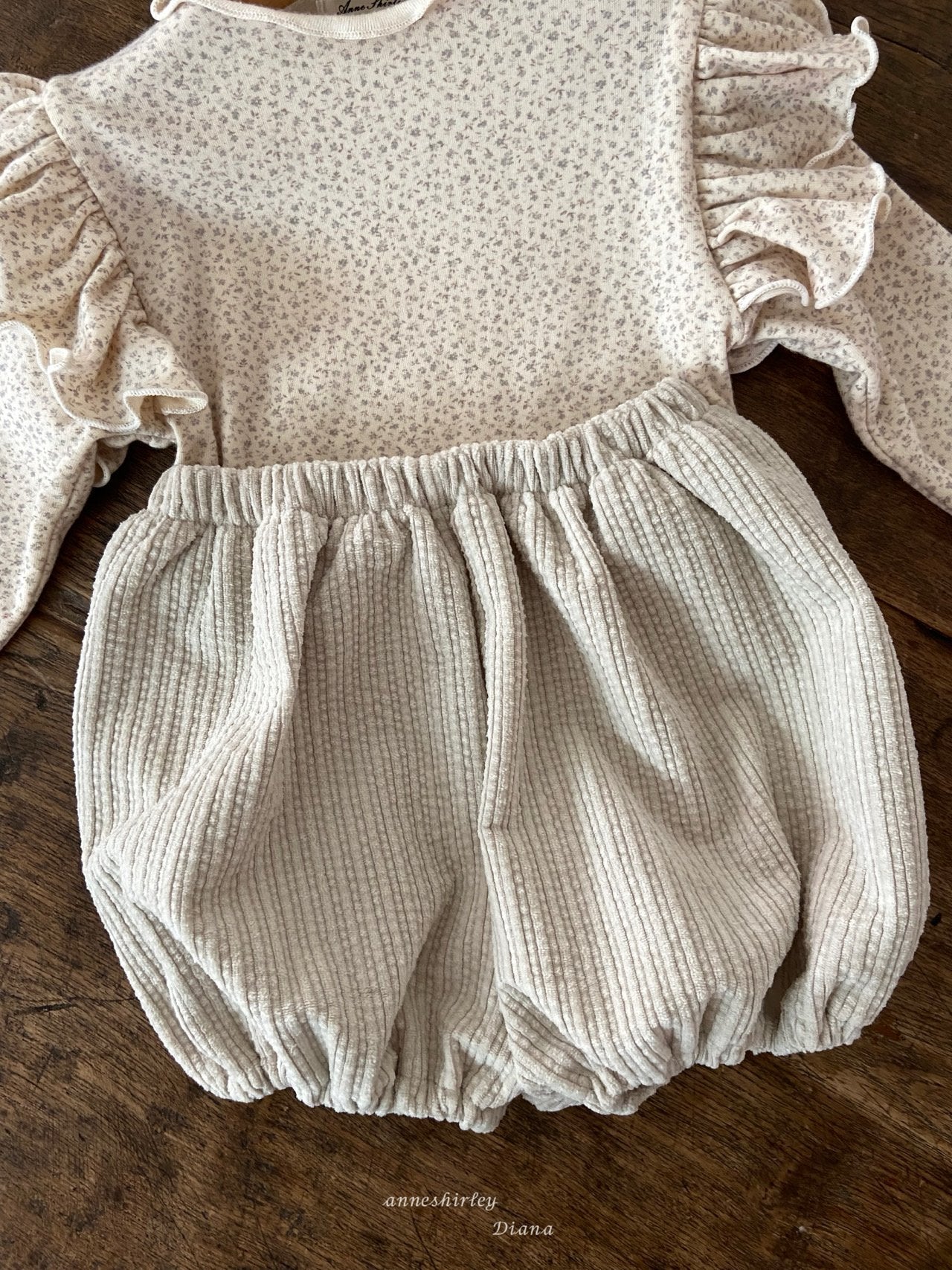 ［Anne shirley］Modern corduroy bloomer