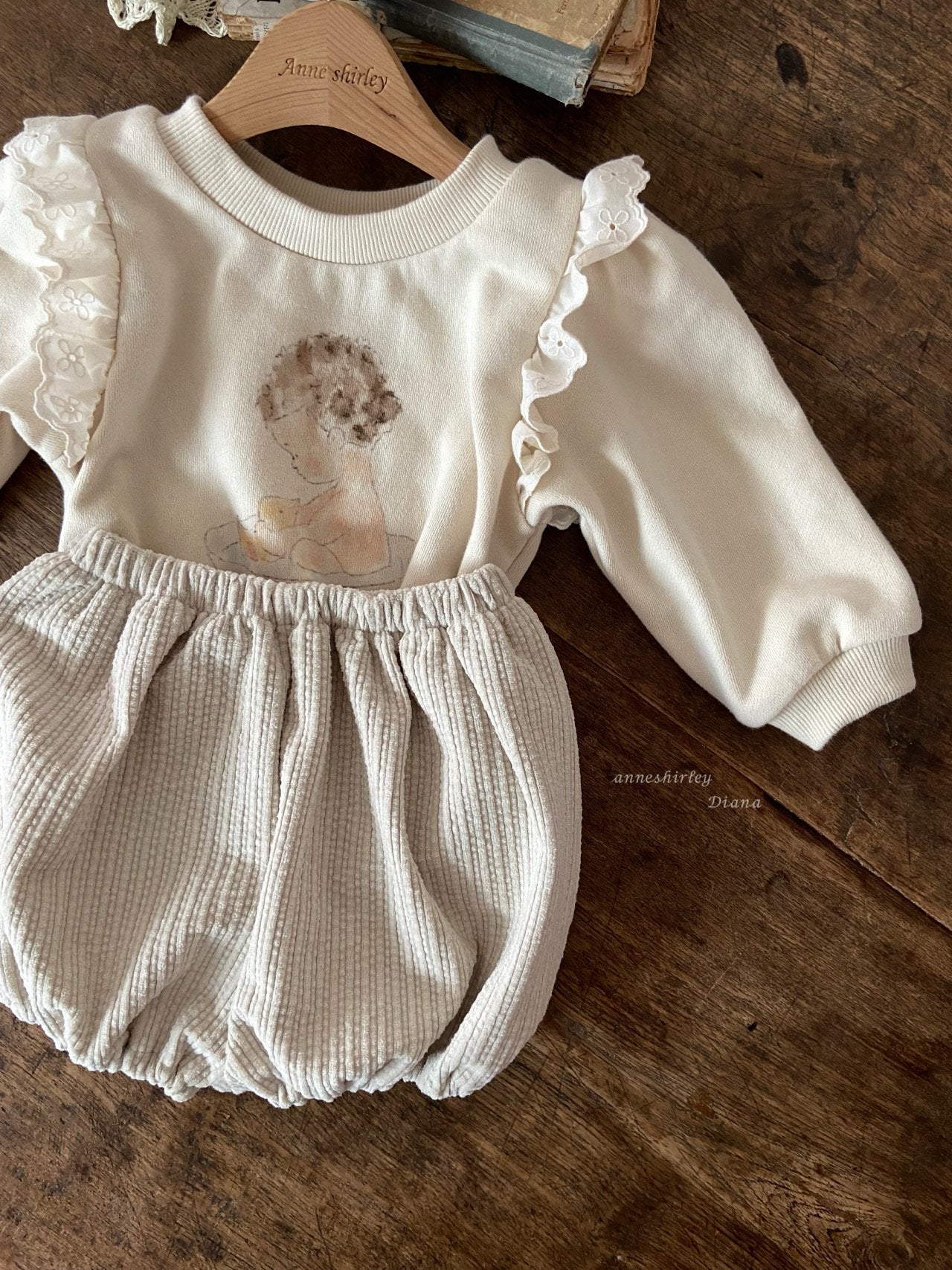 ［Anne shirley］Modern corduroy bloomer