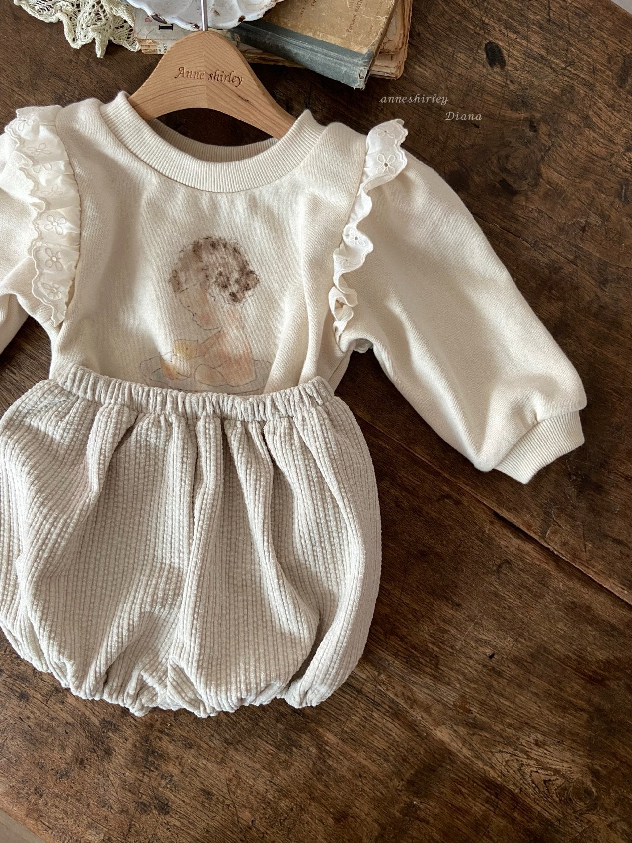 ［Anne shirley］Modern corduroy bloomer