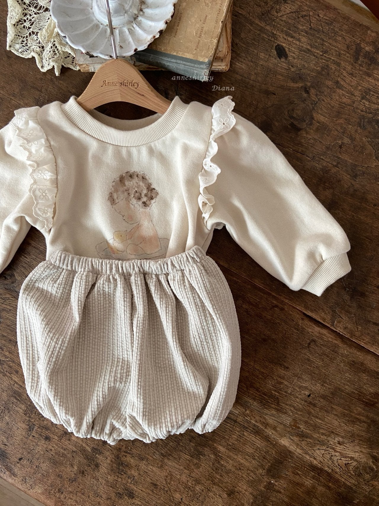 ［Anne shirley］Modern corduroy bloomer