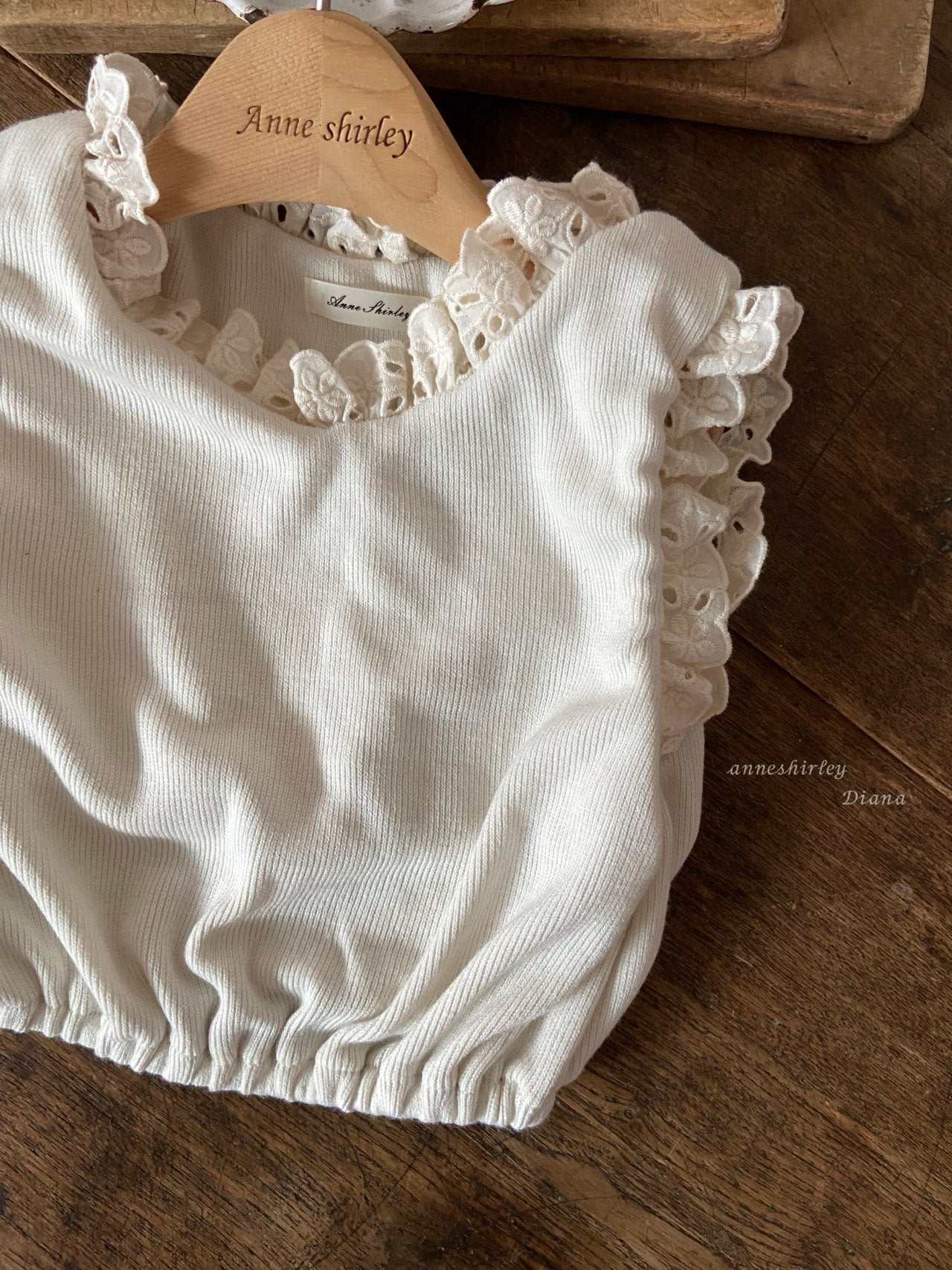 ［Anne shirley］Petit knit vest