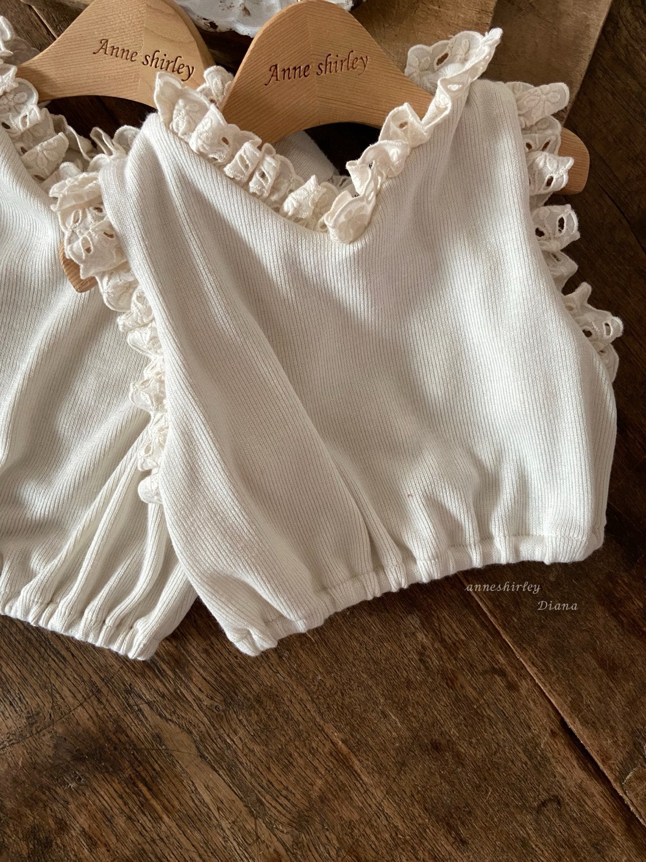 ［Anne shirley］Petit knit vest